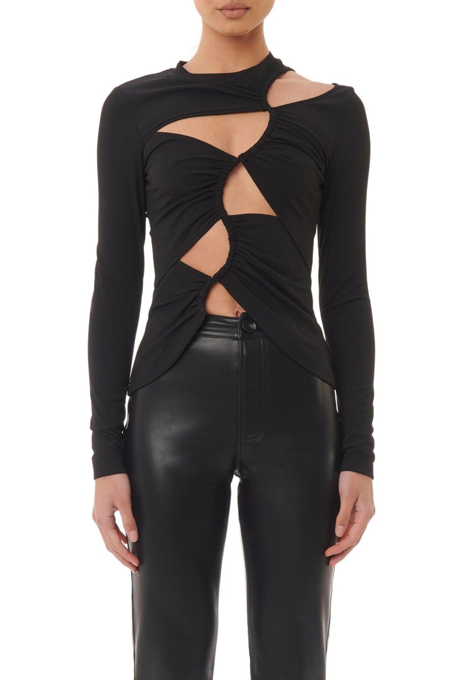 Women ELIYA THE LABEL | Cabana Top|Black