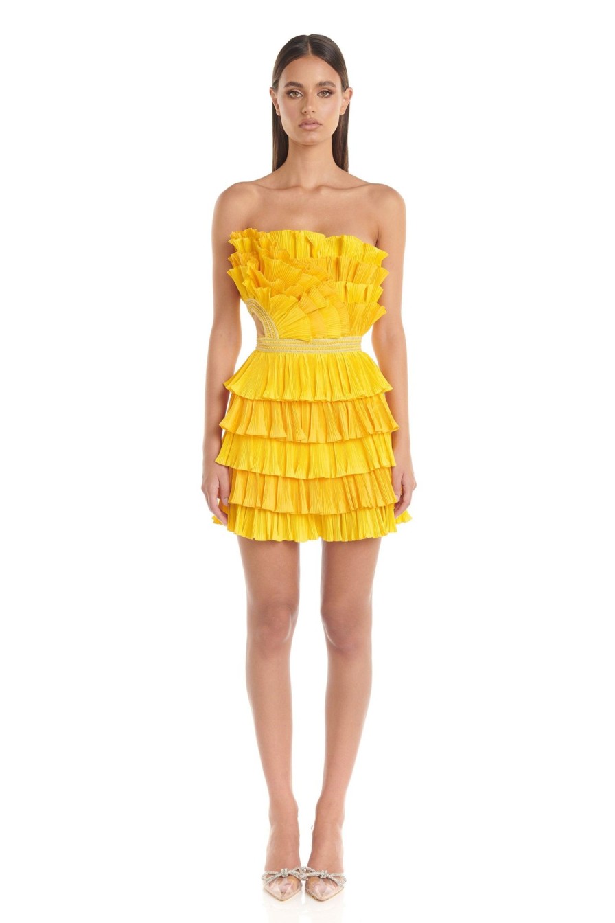 Women ELIYA THE LABEL | Josephine Dress|Yellow