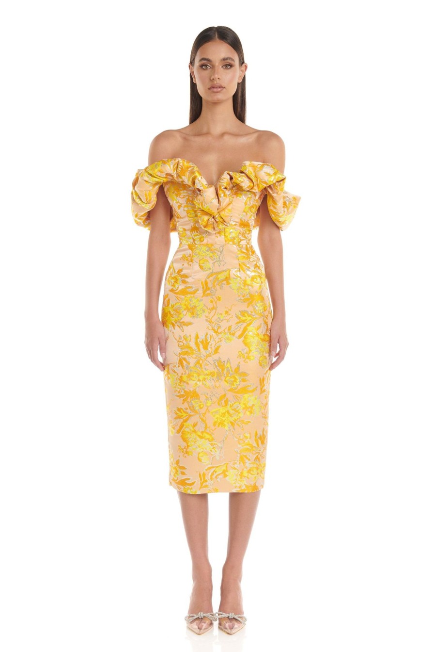 Women ELIYA THE LABEL | Brielle Dress|Yellow