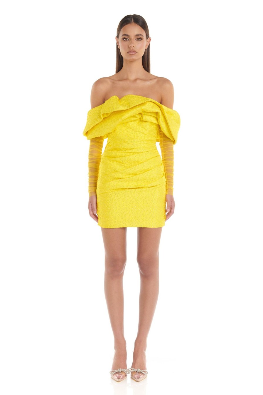 Women ELIYA THE LABEL | Oscar Dress|Yellow