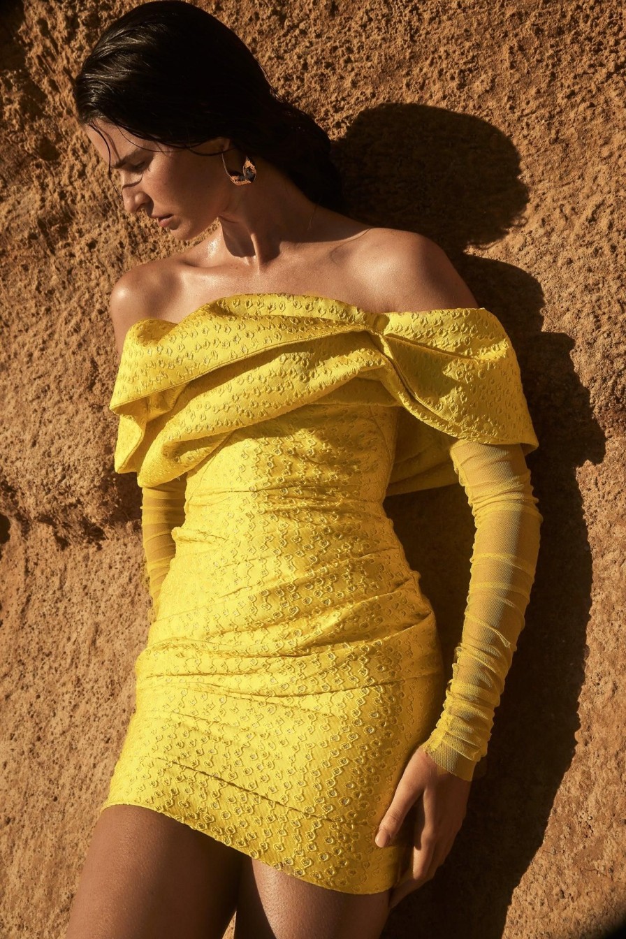 Women ELIYA THE LABEL | Oscar Dress|Yellow