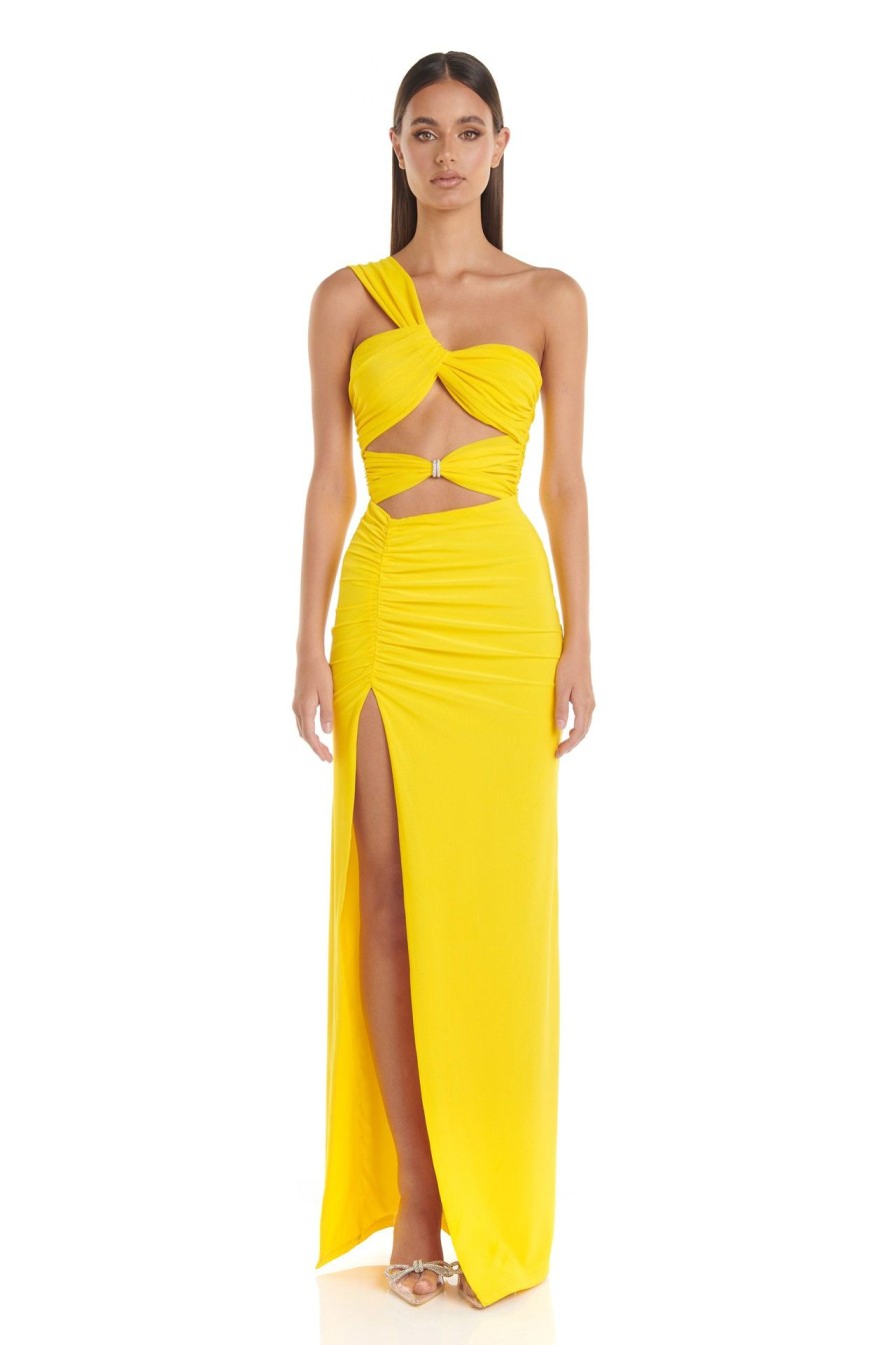 Women ELIYA THE LABEL | Natalie Maxi Dress|Yellow