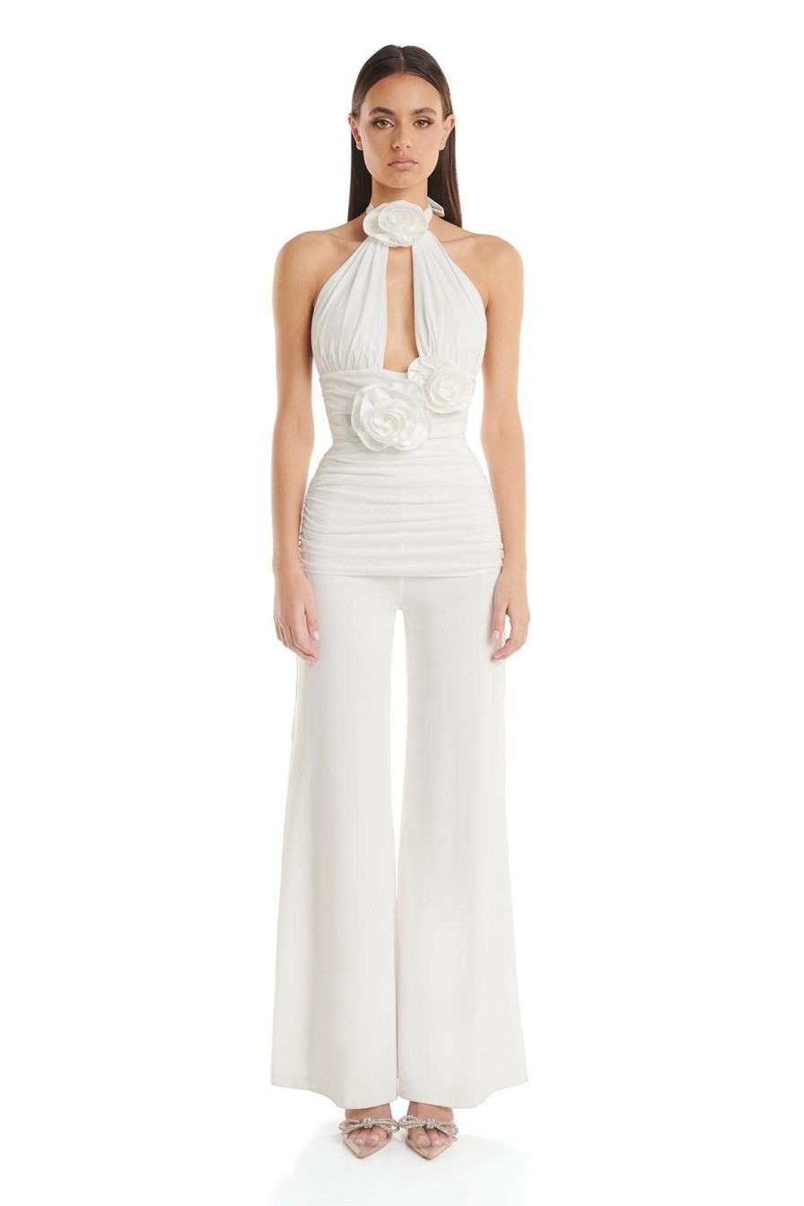 Women ELIYA THE LABEL | Leontina Pantsuit|White