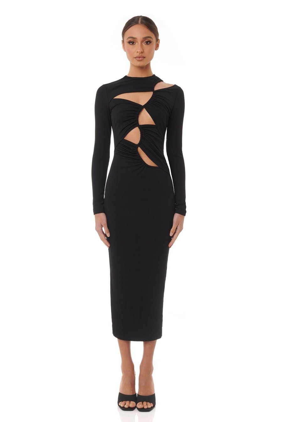 Women ELIYA THE LABEL | Cabana Dress|Black